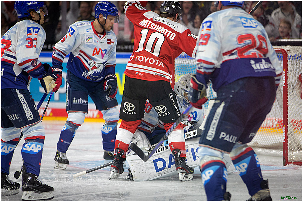 PENNY DEL; Koelner Haie-Adler Mannheim; Koeln, 21.03.2023
